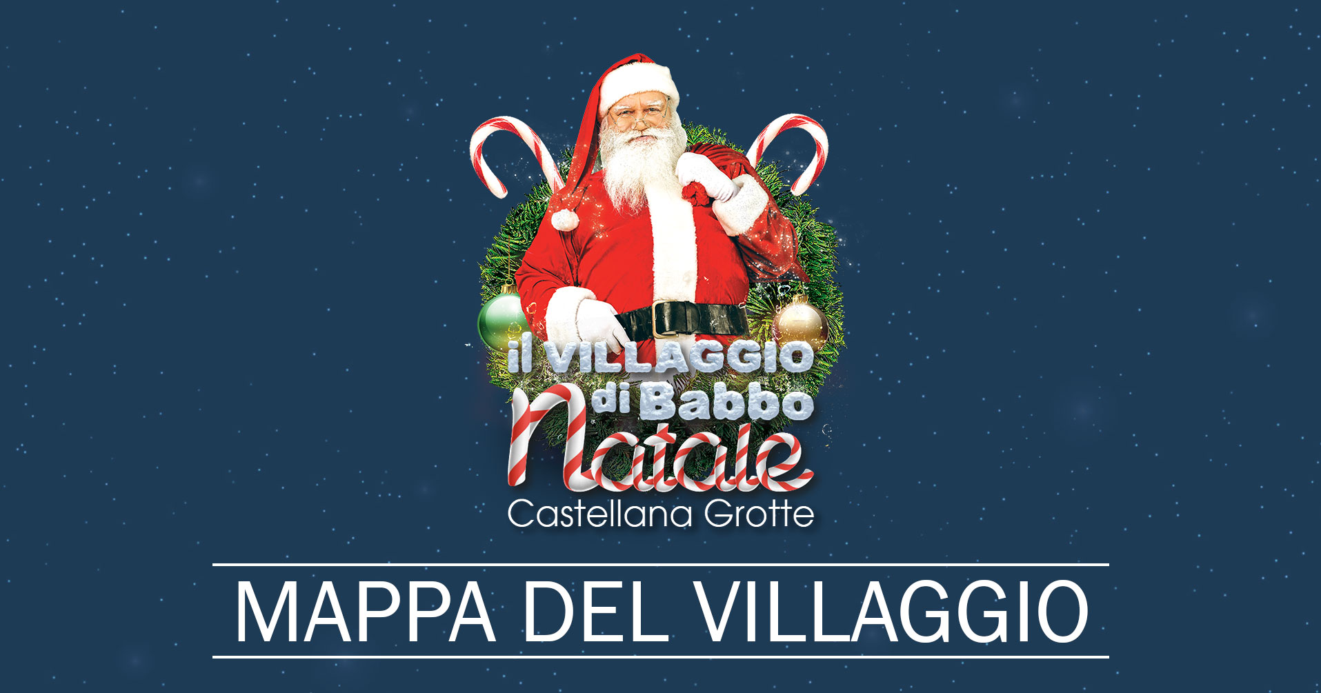 Mappa Di Babbo Natale.La Mappa Il Villaggio Di Babbo Natale